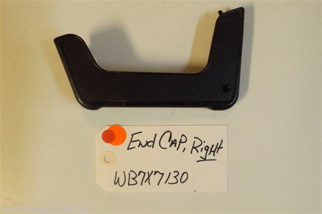 GE Stove WB7X7130 End Cap Right USED PART GE Stove WB7X7130 End Cap Right USED PART
